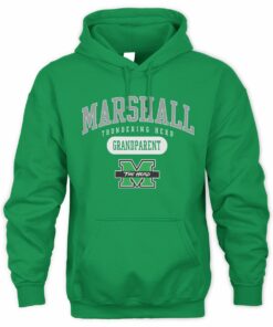 Marshall Thundering Herd Pill Box Grandparent College Spirit Hoodie