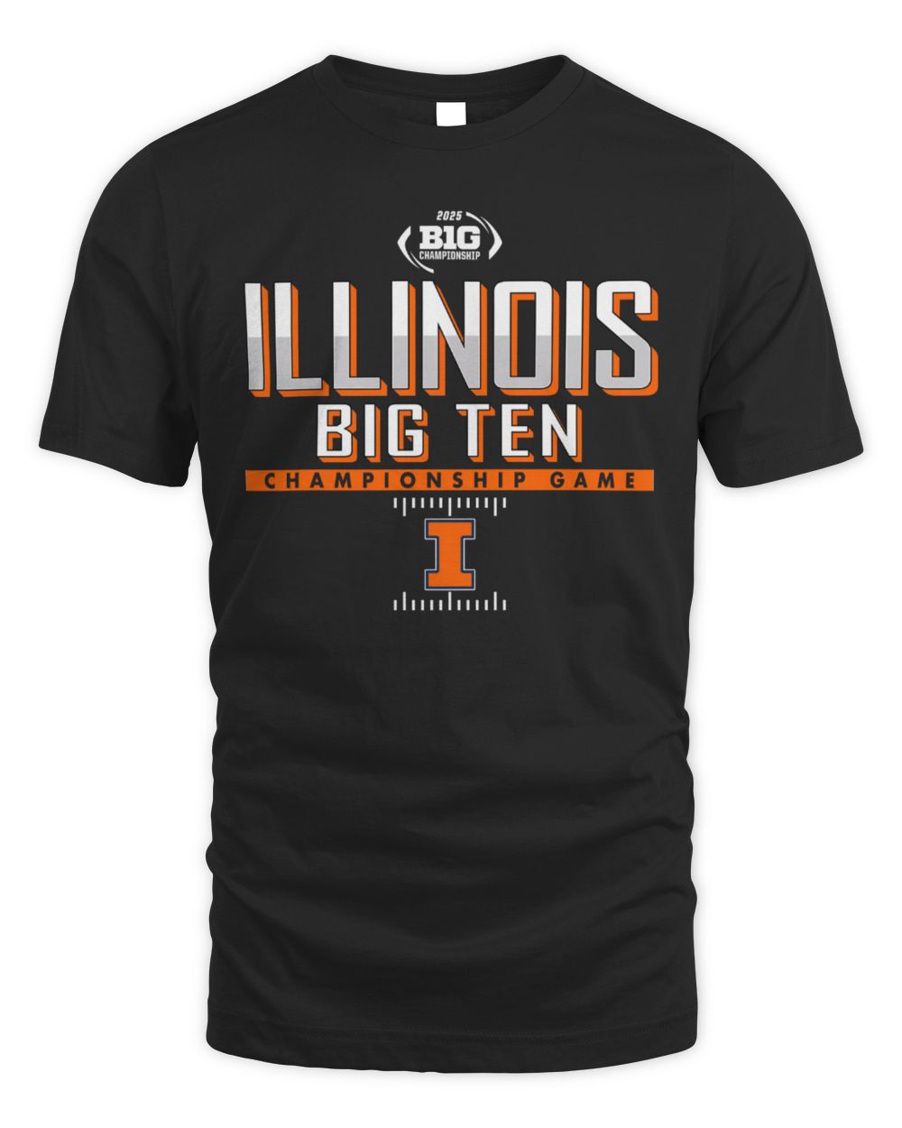 Official Illinois Fighting Illini Big Ten Football Championship Game T-Shirt