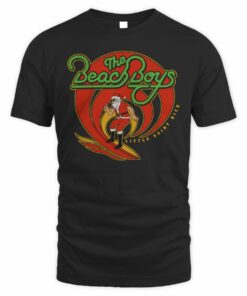 The Beach Boys Official Store Santa Surf T-Shirt