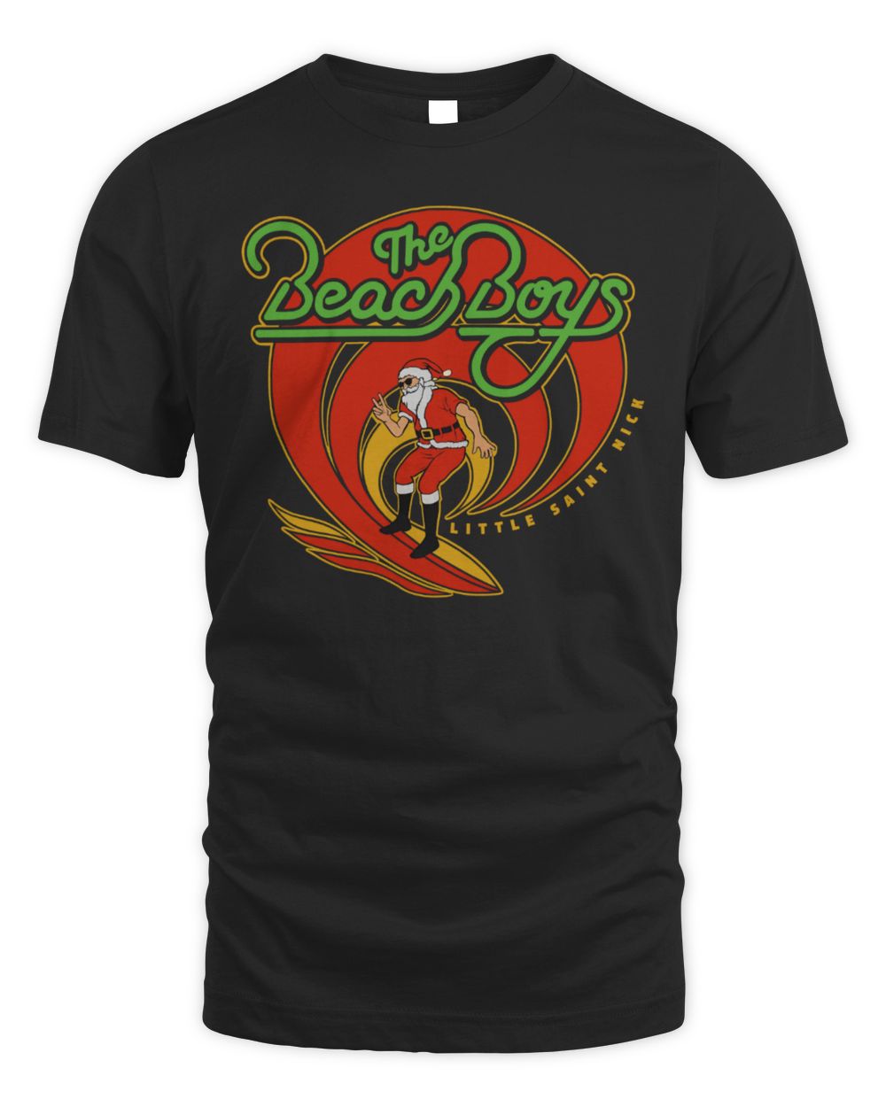 The Beach Boys Official Store Santa Surf T-Shirt