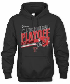 Texas Tech Football 2025 CFP Stripe Sweatshirt Hoodie