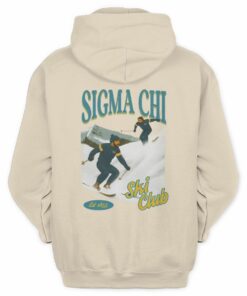 The Sigma Chi Merch Sigma Chi Ski Club Hoodie