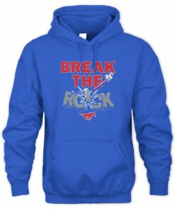 SMU Mustangs Break The Rock College Football Shirt Hoodie