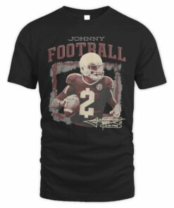 Retro Johnny Football #2 College Graphic T-Shirt