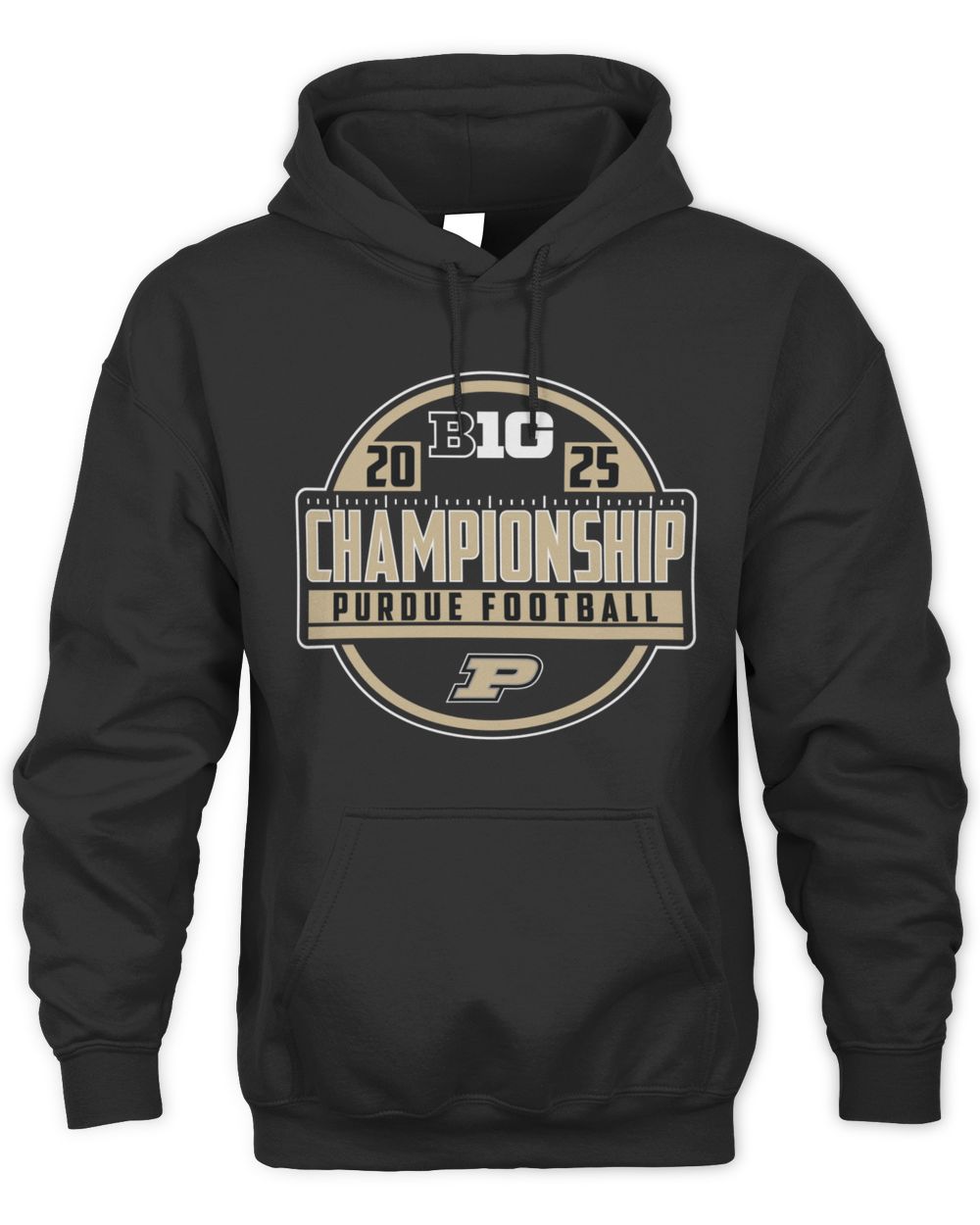 Purdue Boilermakers College Football 2025 Big Ten Champion Hoodie