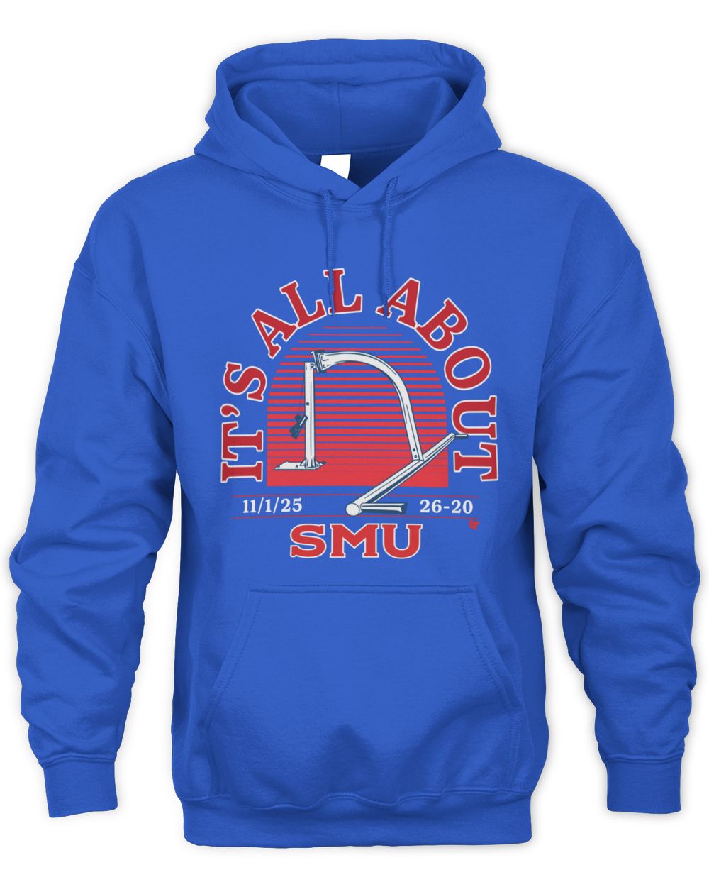 SMU It’s All About Victory 26 20 Mustangs Football Game Hoodie