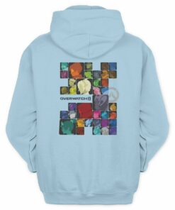 Overwatch Merch Collection De Points De Contrôle Pour Overwatch Hoodie