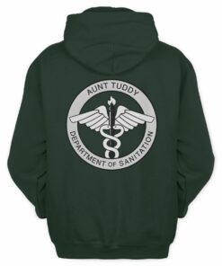 Are You Garbage Merch Aunt Tuddy Department of Sanitation Hoodie