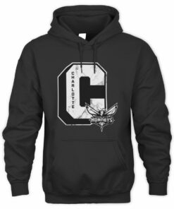 NBA Shop Charlotte Hornets Letterman Black Official Hoodie
