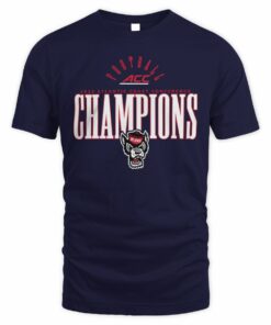 2025 Atlantic Coast Conference Football Champions NC State Wolfpack Tee