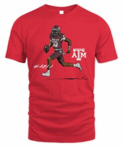 Texas A&M Football Marcel Reed Superstar Pose T-Shirt
