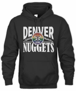 Nuggets 2025 City Edition Denver Rainbow Skyline Hoodie