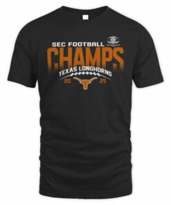 Texas Longhorns 2025 SEC Football Conference Champions Tee