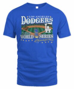 Los Angeles Dodgers 2025 World Series Champions Stadium Graphic T-Shirt