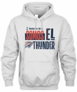 OKC Thunder Spanish Edition Somos El Thunder Training Hoodie