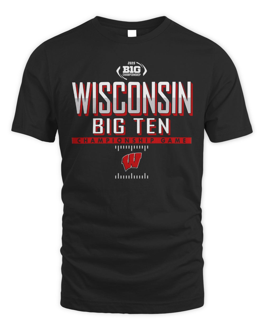 Official Wisconsin Badgers Big Ten Football Championship Game T-Shirt