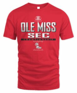 Ole Miss Rebels 2025 SEC Football Championship Game Bound T Shirt