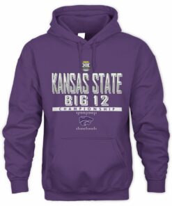 Kansas State Wildcats 2025 Big 12 Football Tournament Bound Hoodie