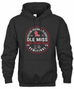 Ole Miss 2026 Fiesta Bowl Bound Black Official Hoodie