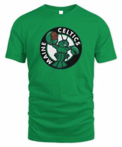 Men's Kelly Green Maine Celtics Primary Logo T-Shirt
