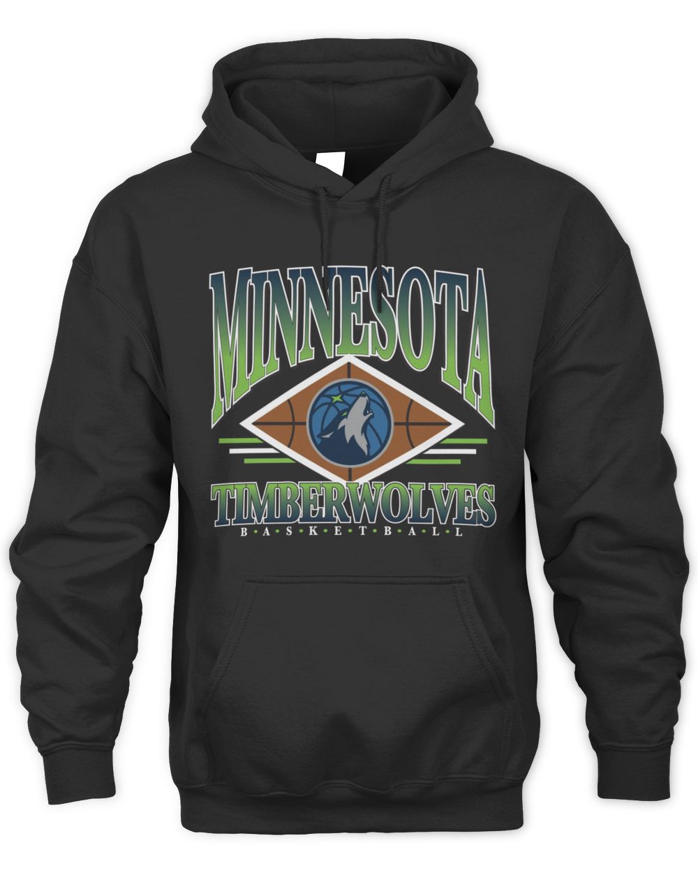 NBA Shop Minnesota Timberwolves Power Phase Graphic Navy Official Hoodie