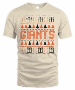 San Francisco Giants Baseball Christmas Ugly Sweater T-Shirt