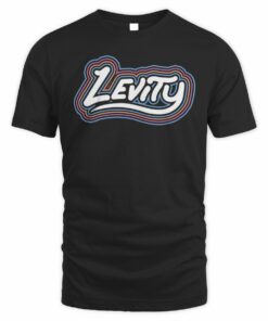 Levity Shop Levity Rainbow Logo Bleached Tee Shirt