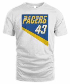 Indiana Pacers Pascal Siakam 43 City Edition Name Number T-Shirt