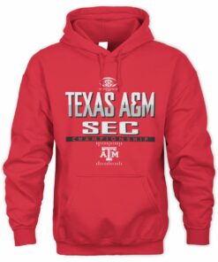 Official 2025 SEC Football Championship Texas A&M Aggies Logo Hoodie
