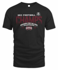 Mississippi State Bulldogs 2025 SEC Football Conference Champions Tee