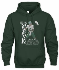 Forest Green Drew Mestemaker North Texas Football Hoodie