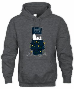 Utah State Aggies Snoopy House Christmas Lights Hoodie