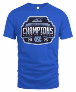 Carolina Field Hockey 2025 ACC Tournament Champions Locker Room T-Shirt