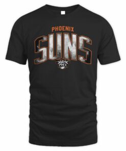 NBA Shop Phoenix Suns Arch Smoke T-Shirt Black