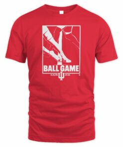Indiana Football Omar Cooper Jr Toe Tap Ball Game T-Shirt