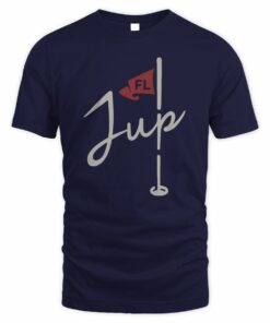 Tgl Shop 500 Level Navy Jupiter Links Golf Club Jup Wordmark T-Shirt