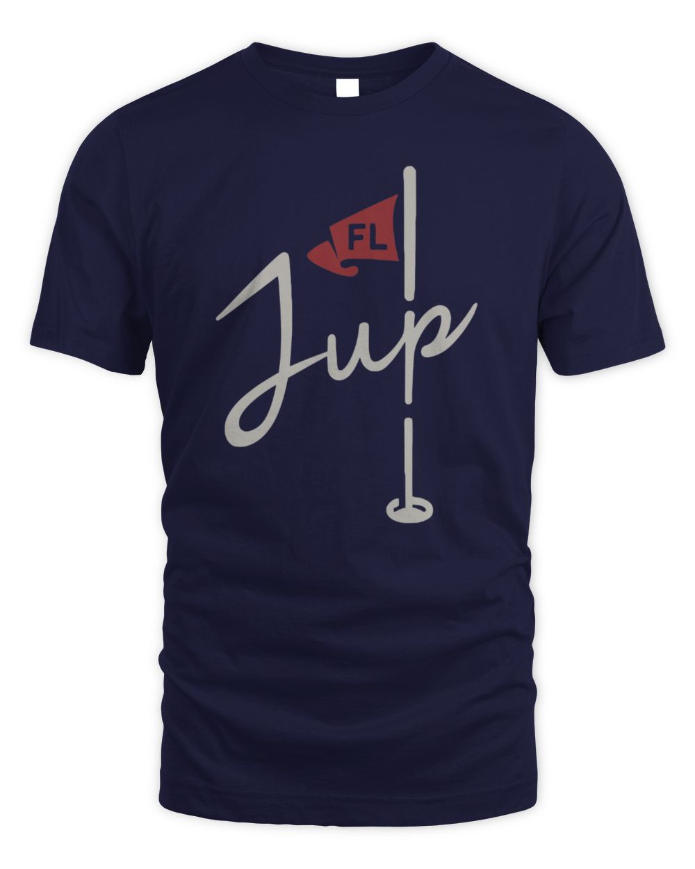 Tgl Shop 500 Level Navy Jupiter Links Golf Club Jup Wordmark T-Shirt