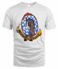 Medium Build Shop Horse With No Shoulders T-Shirt