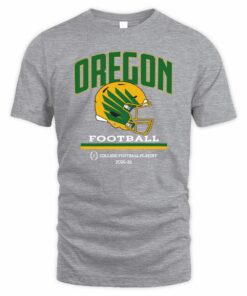 Oregon Football 2025 CFP Football Helmet T-Shirt