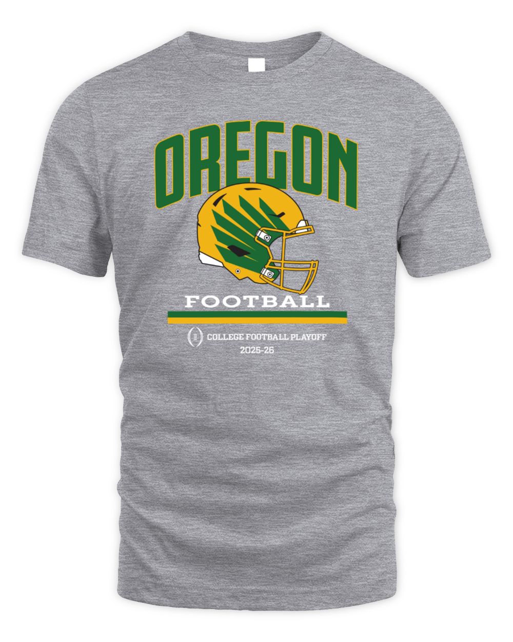 Oregon Football 2025 CFP Football Helmet T-Shirt