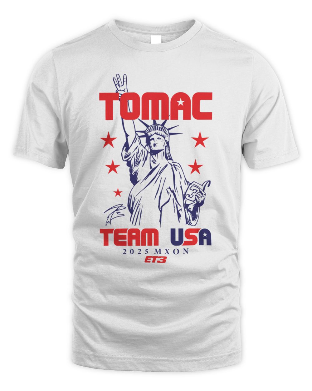 Eli Tomac Shop Youth White T Shirt