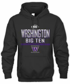 Washington Huskies Football 2025 Big Ten Championship Game Event Hoodie