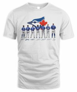 Toronto Blue Jays World Series 2025 Player Signatures T-Shirt