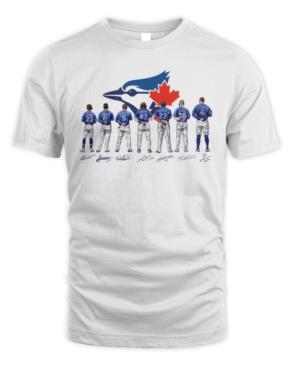 Toronto Blue Jays World Series 2025 Player Signatures T-Shirt
