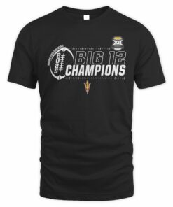 Arizona State Sun Devils 2025 Big 12 Football Conference Champions T-Shirt