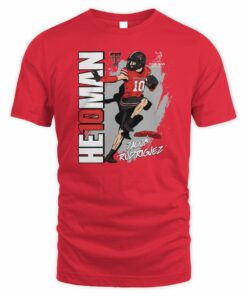 Jacob Rodriguez HE10MAN Texas Tech Red Raiders QB T-Shirt