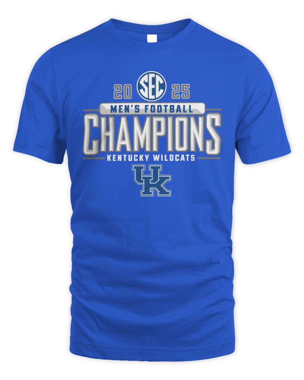 Kentucky Wildcats 2025 SEC Football Champions Official T-Shirt