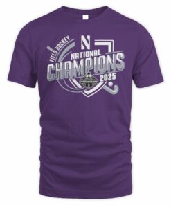 Northwestern Wildcats National Champions Field Hockey NCAA Tee