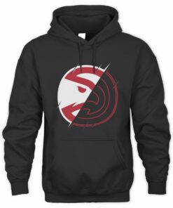 NBA Shop Atlanta Hawks X-Ray Black Official Hoodie