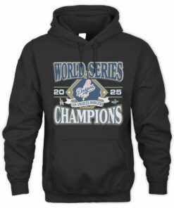 Dodgers 2025 World Series Champions Trophy Collector Hoodie